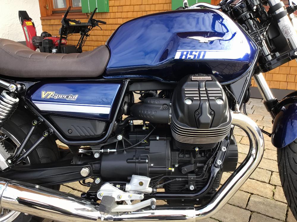 Motorrad verkaufen Moto Guzzi V7 850 spezial Ankauf